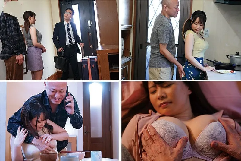 Bị bố chồng ép làm tình dã man khi chồng yêu đi vắng